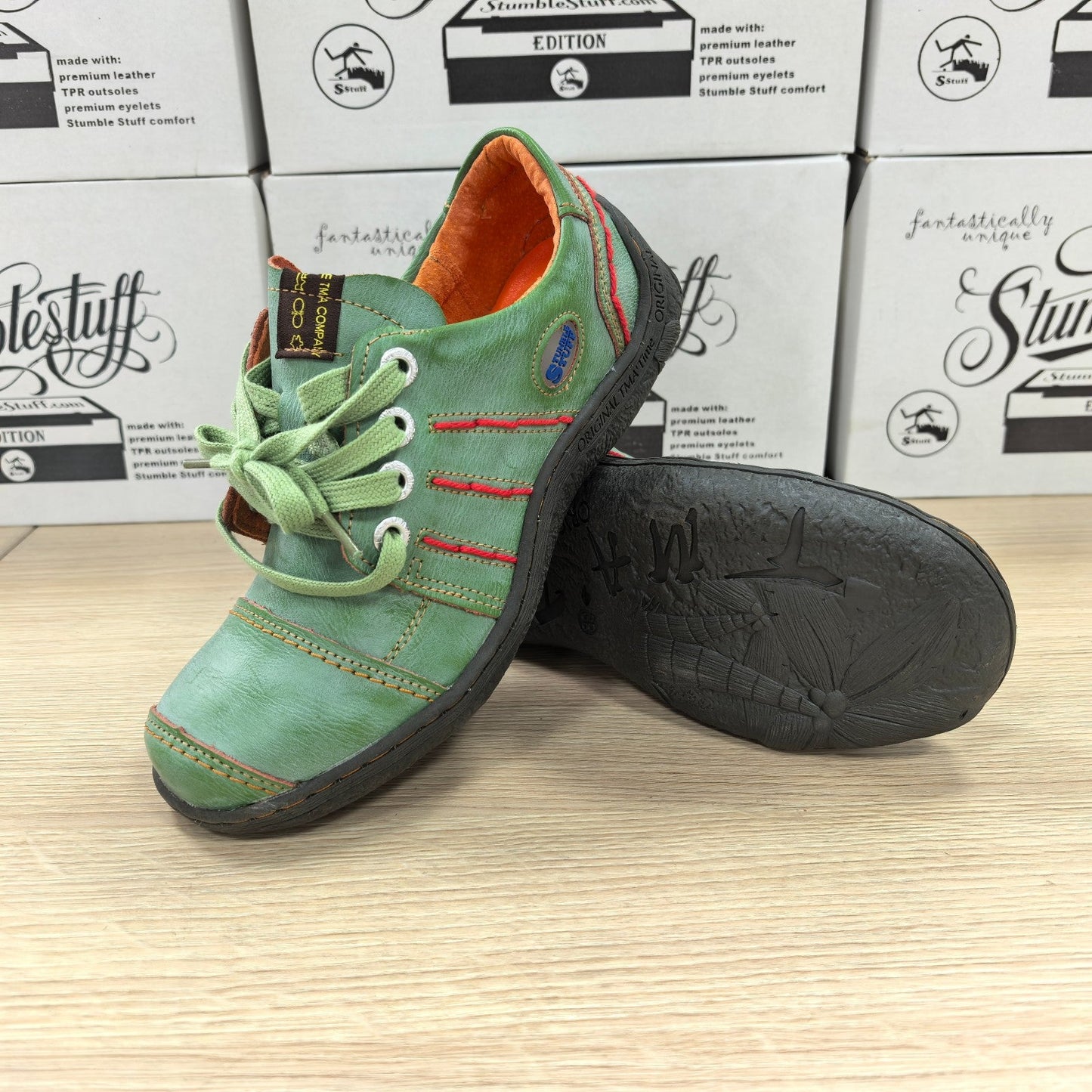 Sable Steppers - Hand-Stitched Wide Fit Footwear for Women