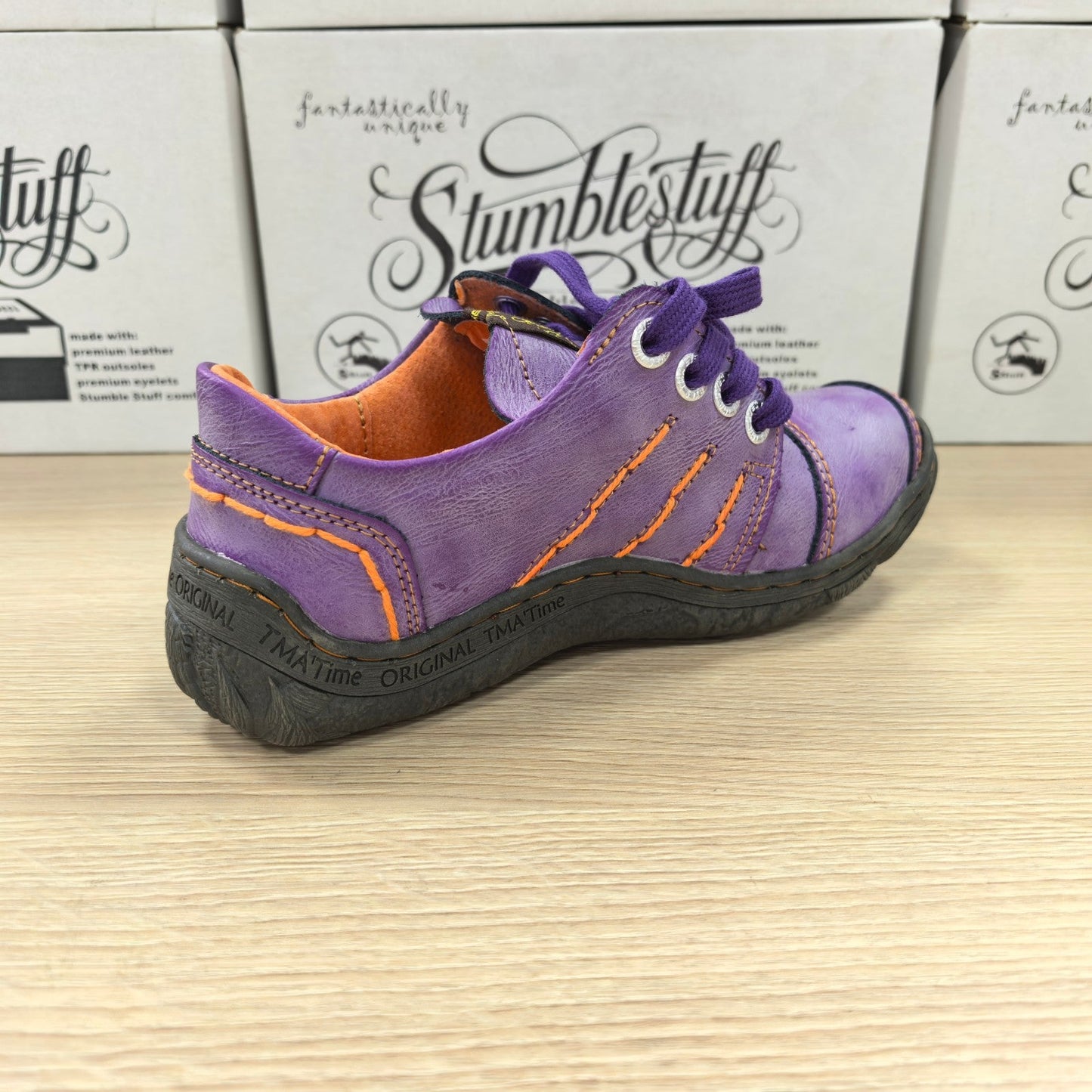 Sable Steppers - Hand-Stitched Wide Fit Footwear for Women